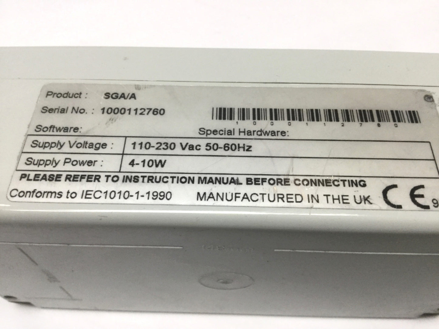 Used Interface SGA/A Strain Gauge Transducer Amplifier Signal Conditioner 110-230VAC
