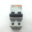 Used Lot of 3 Merlin Gerin Multi9 C60 Circuit Breakers, 2-Pole, C-Curve, Rating: 20A
