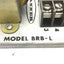 Used Banner BRB-L Relay Control Base, 3 Ports, 8-PIN, Input: 115VAC