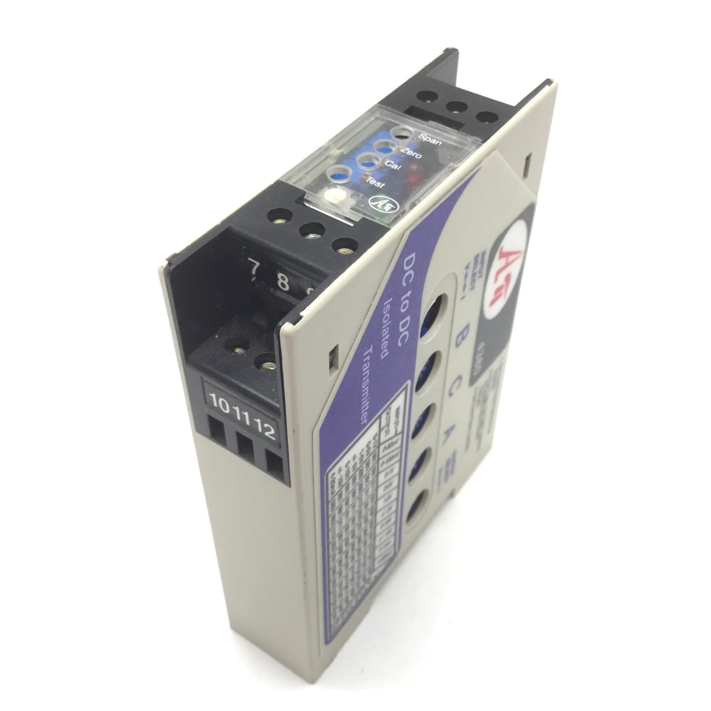 Used Absolute Process Instrument API 4380 DIN Wide Ranging DC/DC Isolated Transmitter