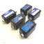 Used Lot of 5 Banner PL4-2 Plug-In Logic Module, Supply: 12-18VDC, 8-Pin Connection