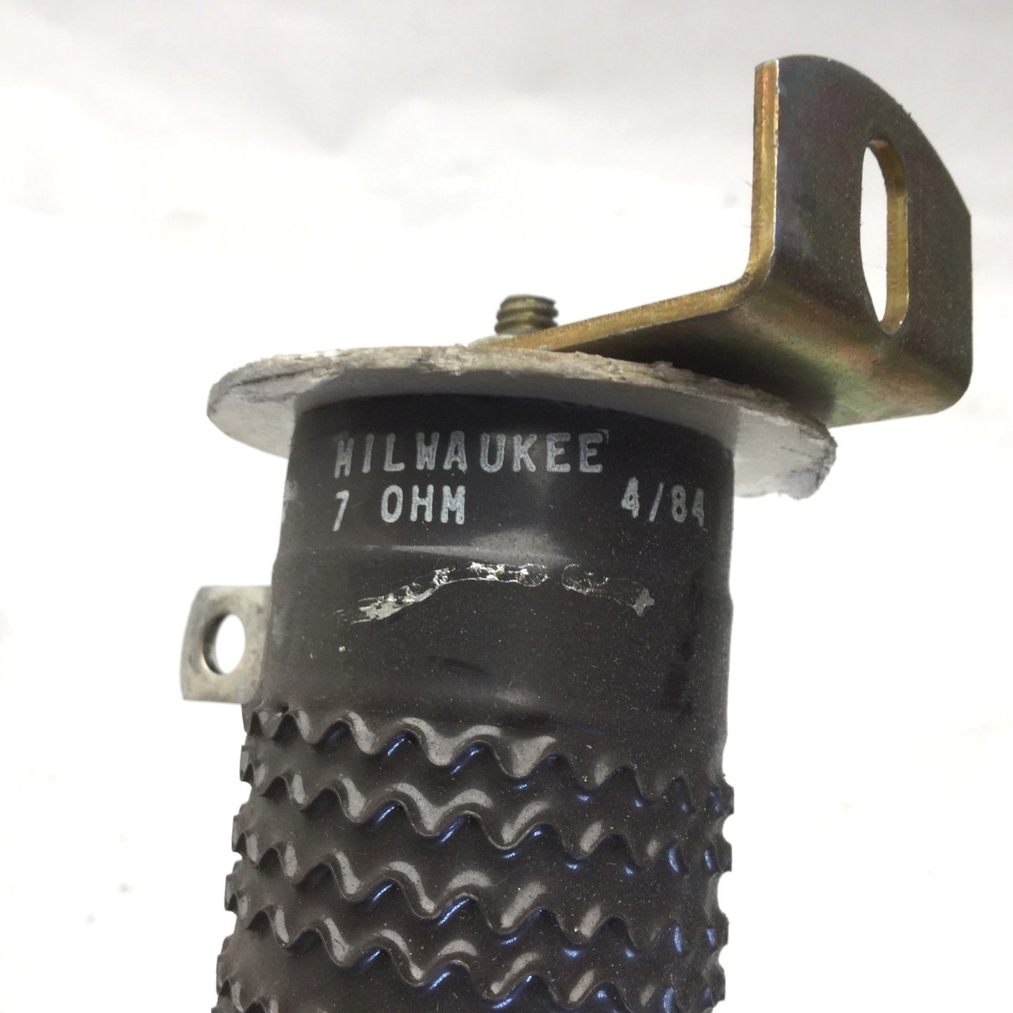 Used Lot of 2 Milwaukee 7 OHM 4/84 Ceramic Brake Resistors, Dimensions: 10.5" x 1.75"