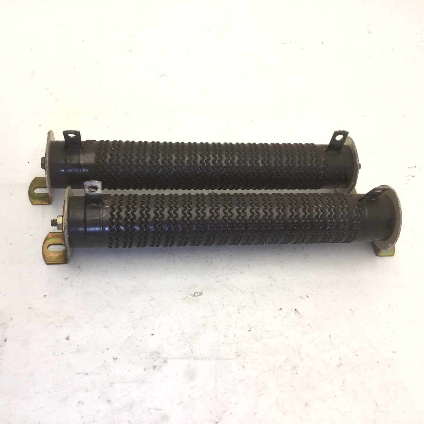 Used Lot of 2 Milwaukee 7 OHM 4/84 Ceramic Brake Resistors, Dimensions: 10.5" x 1.75"