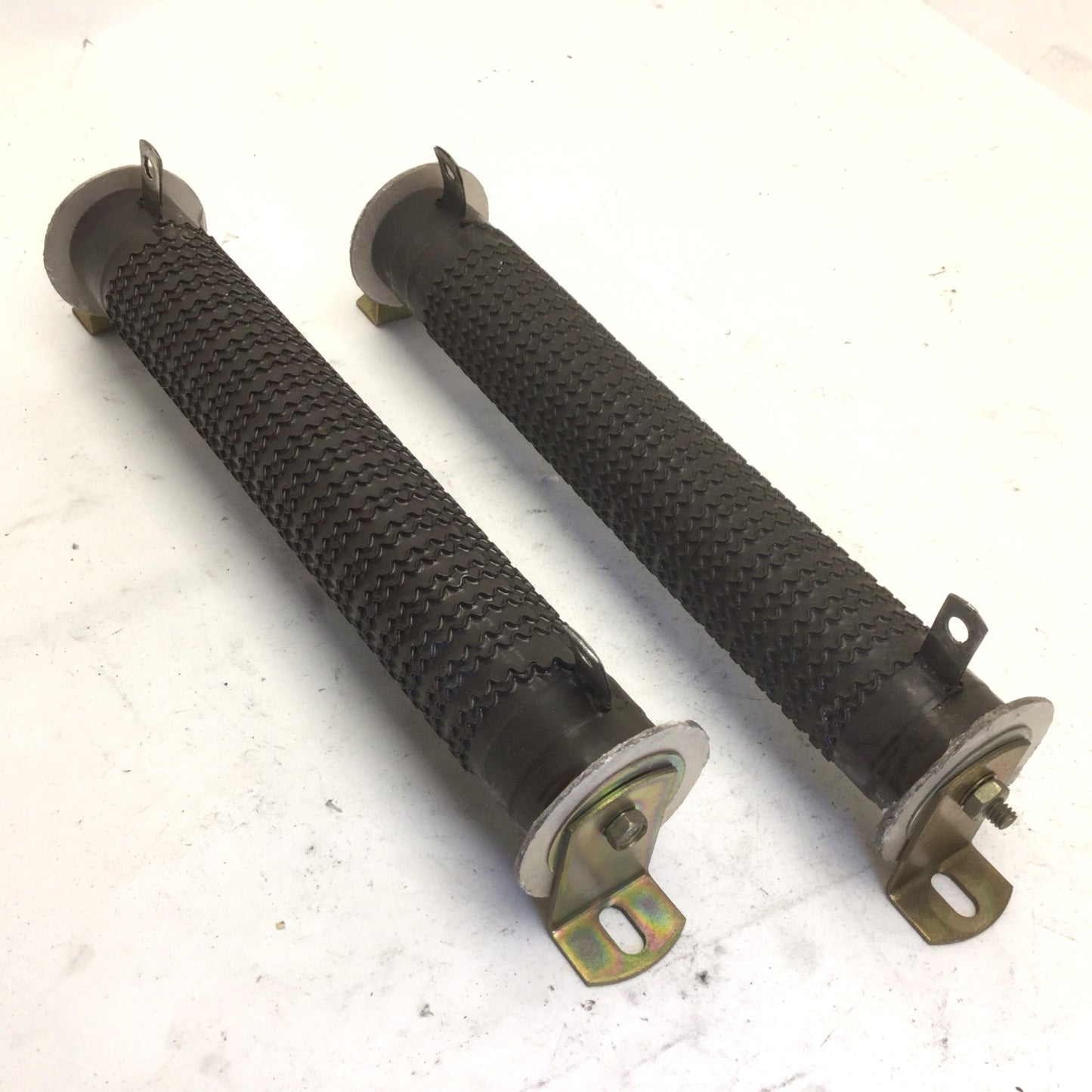 Used Lot of 2 Milwaukee 7 OHM 4/84 Ceramic Brake Resistors, Dimensions: 10.5" x 1.75"