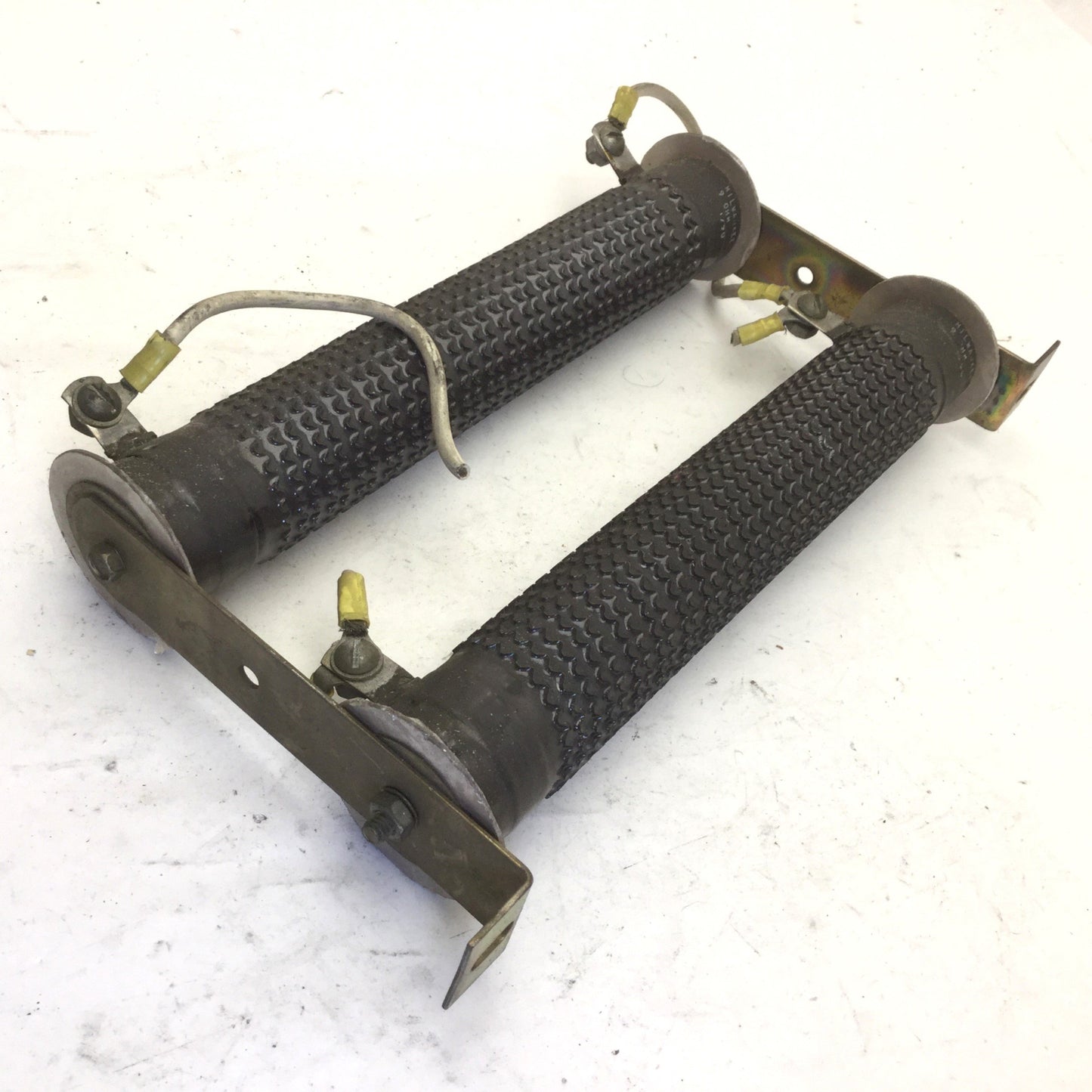 Used Lot of 2 Milwaukee 9 OHM 1/90 Ceramic Brake Resistors, Dimensions: 10.5" x 1.75"