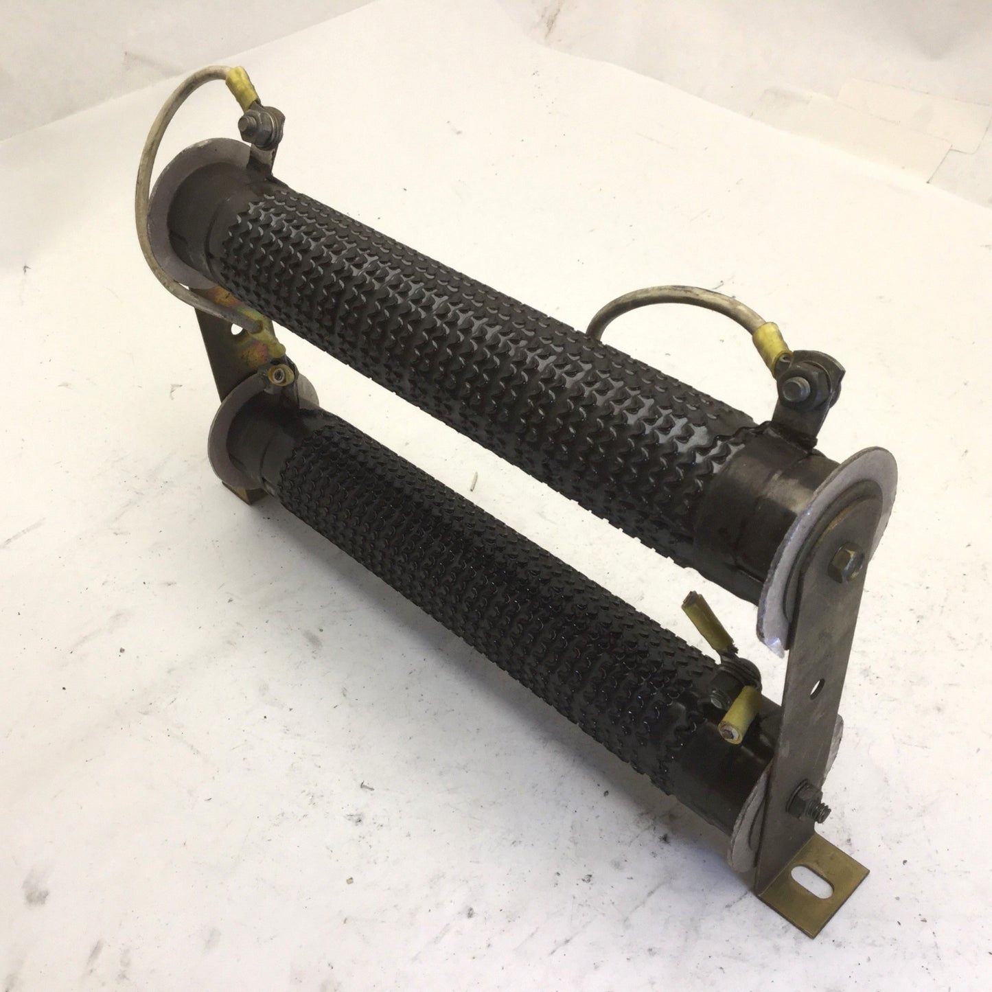 Used Lot of 2 Milwaukee 9 OHM 1/90 Ceramic Brake Resistors, Dimensions: 10.5" x 1.75"