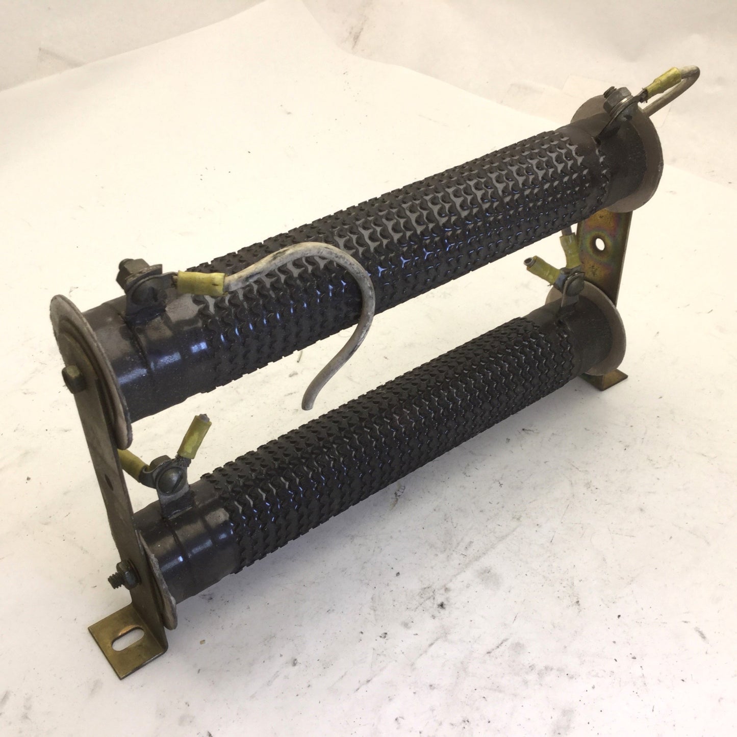 Used Lot of 2 Milwaukee 9 OHM 1/90 Ceramic Brake Resistors, Dimensions: 10.5" x 1.75"