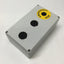 Used Hoffman Q20129PCD Plastic Pushbutton Enclosure Box 200 x 120 x 85mm *Holes