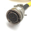 Used Parker Compumotor 71-15017 SM Servo Drive Power Cable 6' 12-Pin Hall Effect