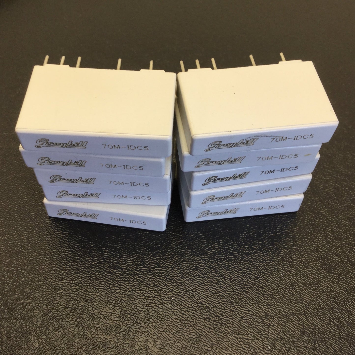 Used Lot of 10 Grayhill 70M-IDC5 Relays, Input: 3-32VDC, 50mA, REV E