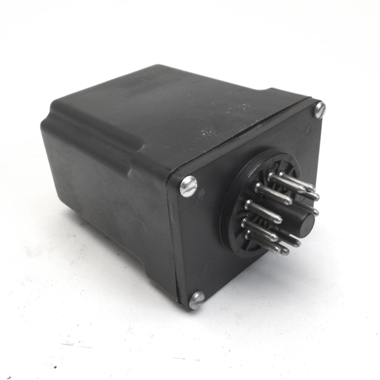 Used Skan-A-Matic R46153 Sensor Amplifier Relay Control Open Collector, 11-Pin 115VAC