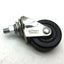 Used Lot of 5 Master MFG Replacement 2" Caster Wheels for Chair/Cart 75lb 3/8-16 Stem
