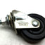 Used Lot of 5 Master MFG Replacement 2" Caster Wheels for Chair/Cart 75lb 3/8-16 Stem