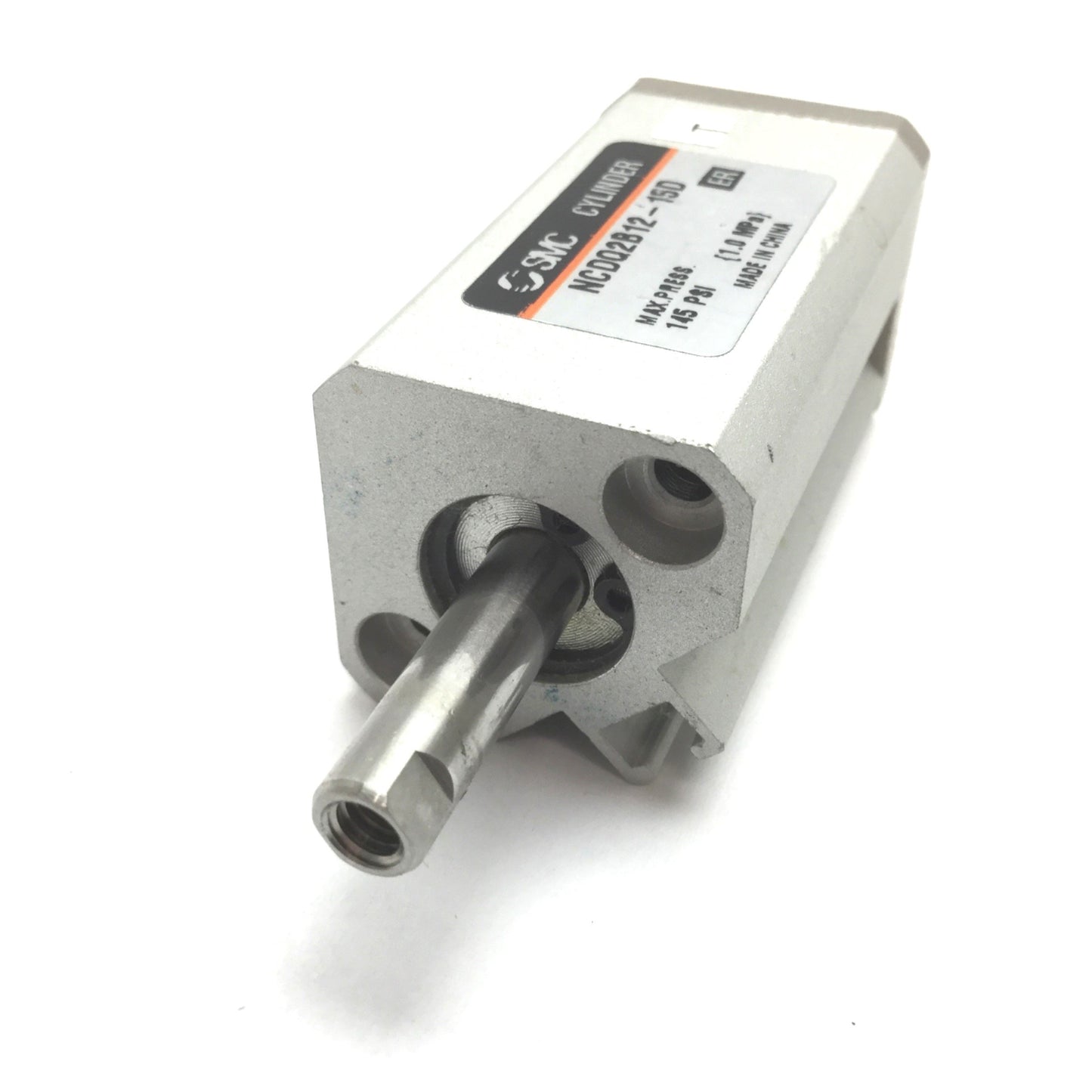 Used Lot of 3 SMC NCDQ2B12-15D Compact Cylinder, Bore: 12mm, Stroke: 15mm, M5x0.8