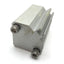 Used SMC NCDQ2B16-15D Compact Cylinder, Bore: 16mm, Stroke: 15mm, Ports: M5x0.8