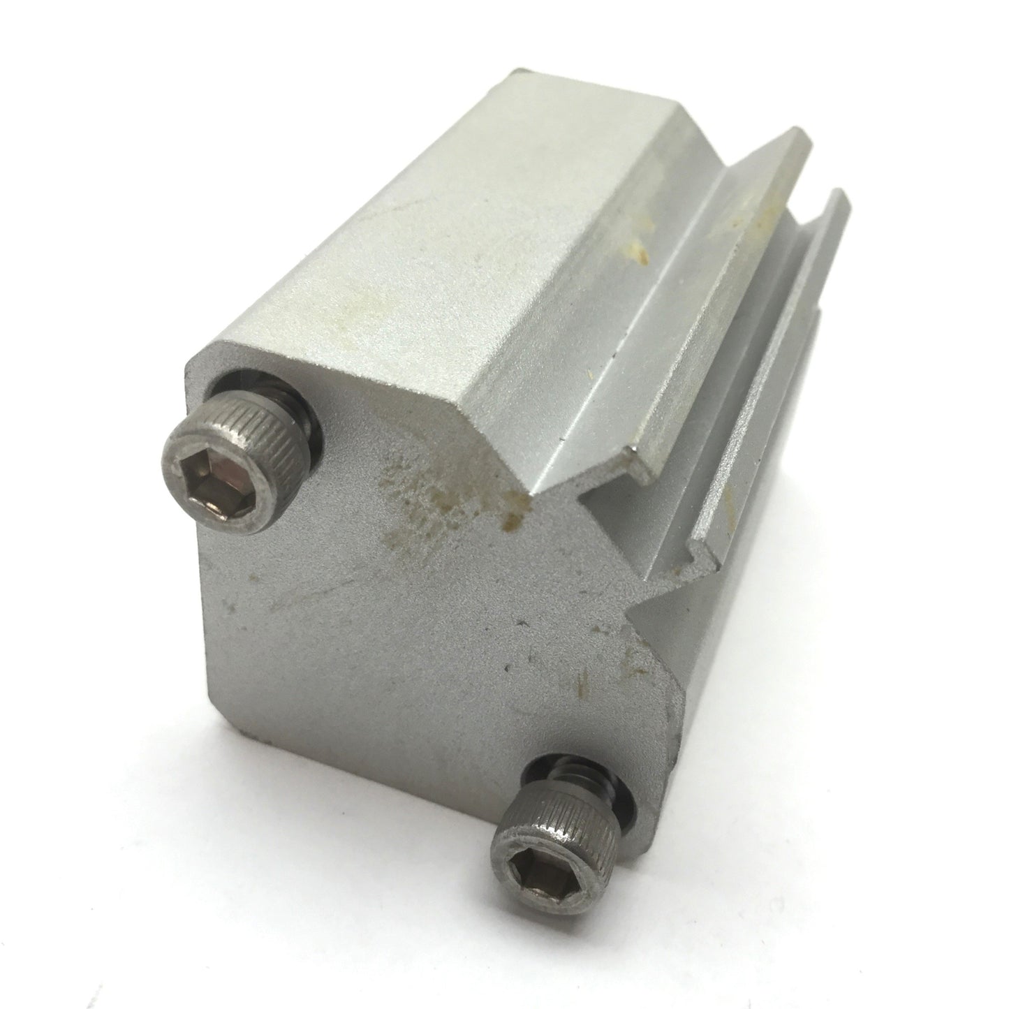 Used SMC NCDQ2B16-15D Compact Cylinder, Bore: 16mm, Stroke: 15mm, Ports: M5x0.8