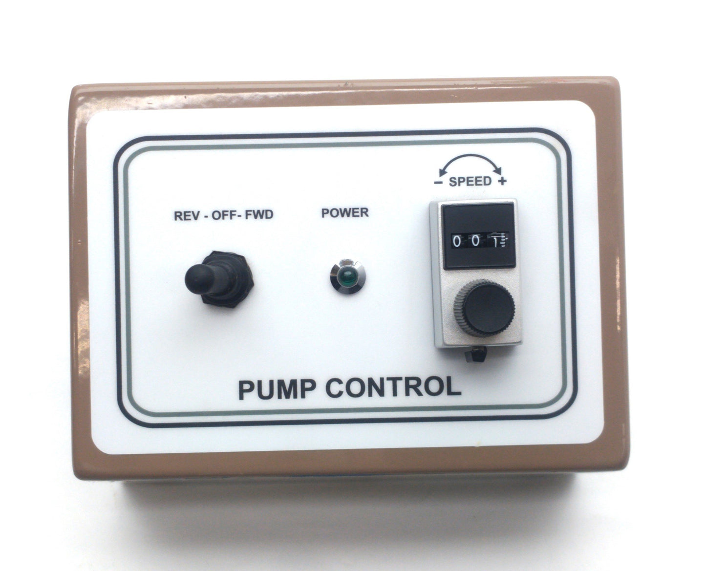 New – Open box 850-1036 Peristaltic Pump Speed Controller, 1/10HP, In: 1PH 240VAC Out: 0-206VDC