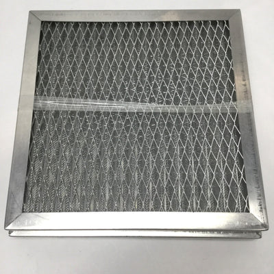 New – Open box Lot of 2 300-1051 FMP Mesh Grease Filters, Aluminum Frame 11-3/8 x 11-3/8 x 7/8"