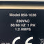New – Open box Thermo Scientific 850-1036 Peristaltic Pump Controller In 1ø 230VAC Out 0-180VDC