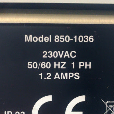 New – Open box Thermo Scientific 850-1036 Peristaltic Pump Controller In 1ø 230VAC Out 0-180VDC