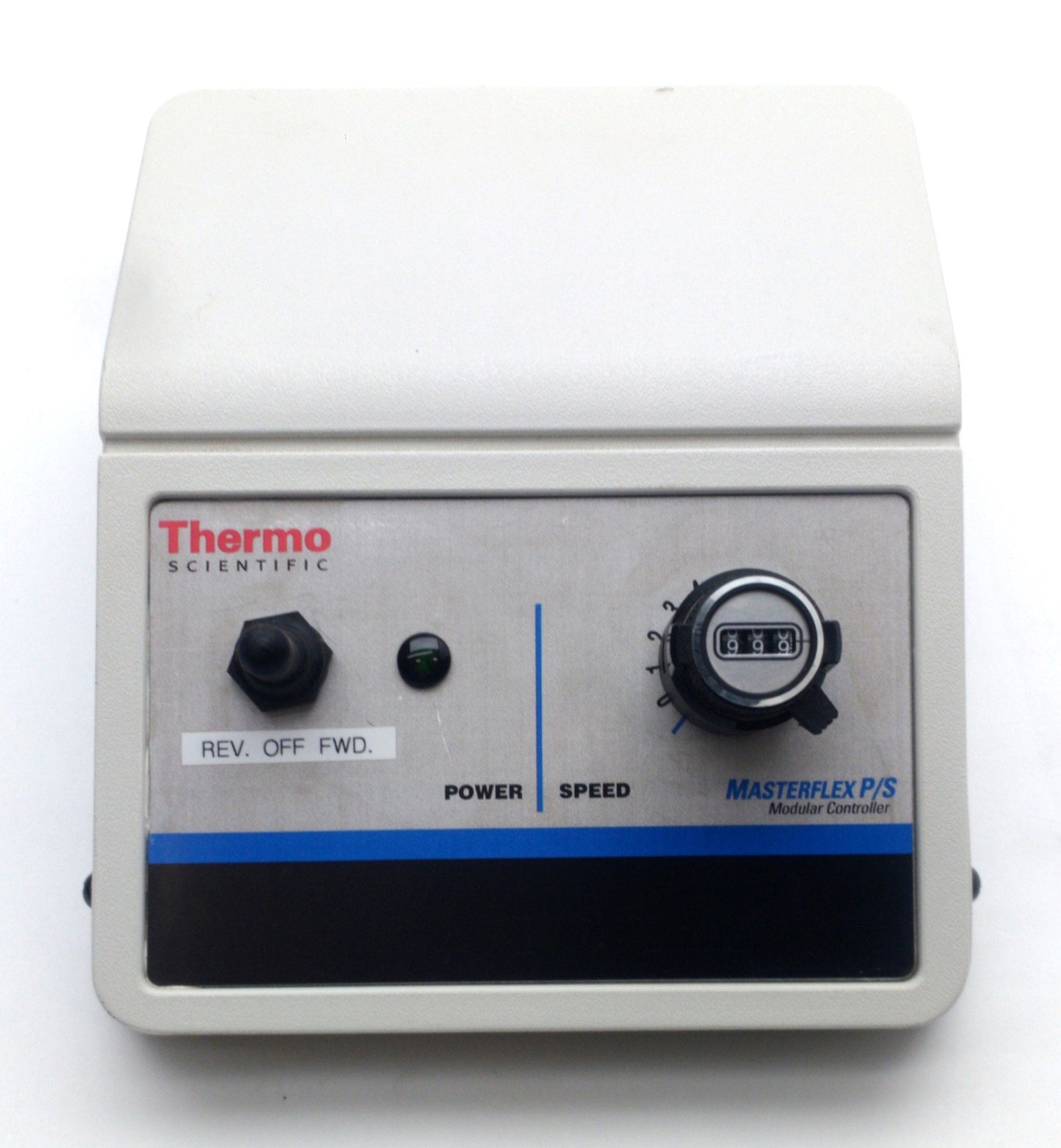 New – Open box Thermo Scientific 850-1036 Peristaltic Pump Controller In 1ø 230VAC Out 0-180VDC