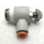 Used Lot of 2 SMC AS3201F-N03-06 Speed Controllers, 3/8" NPT to 6mm Tubing