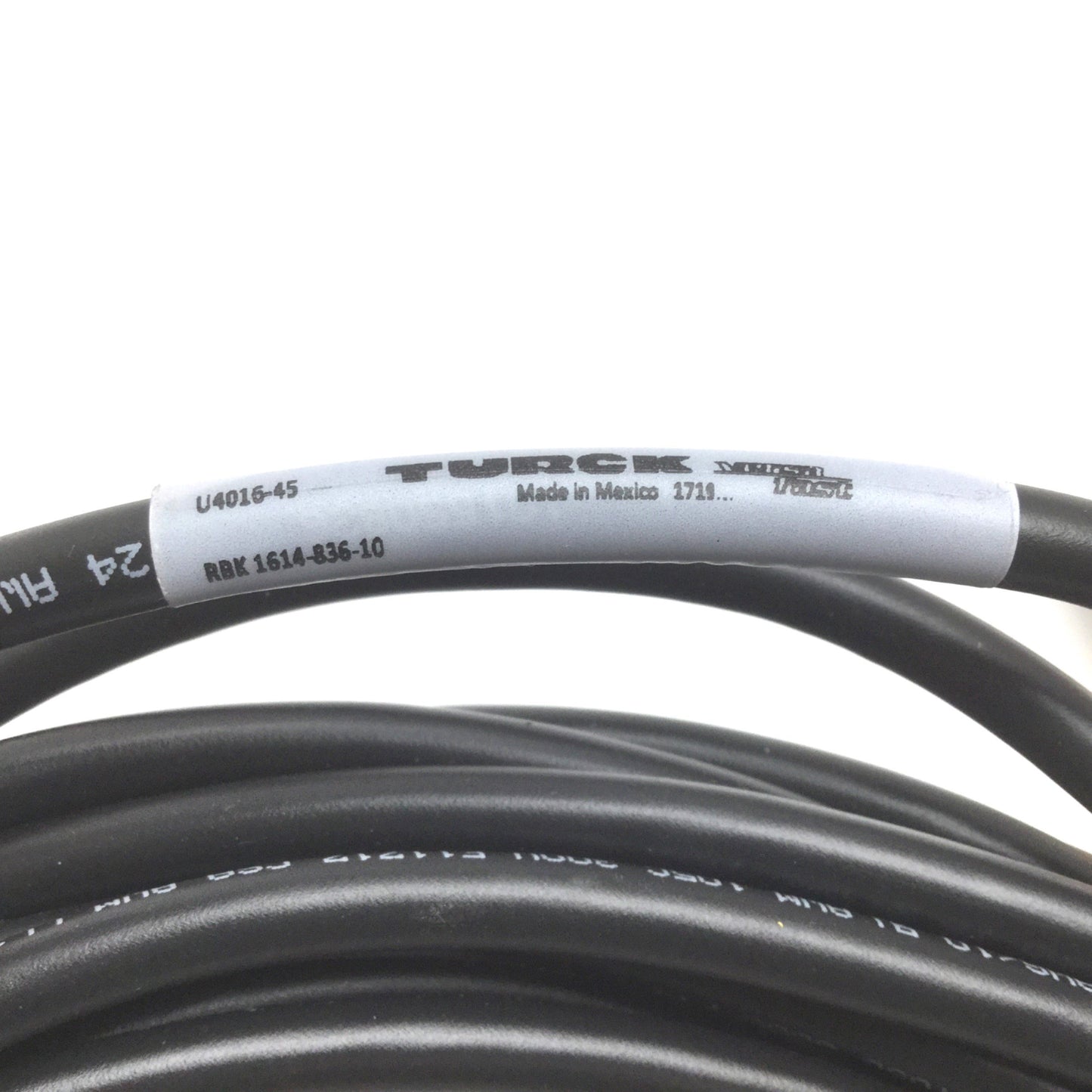 New – Open box Turck RBK 1614-836-10 Cordset, 14-Pin Female M16 to 10x 24AWG Flying Leads, 10m