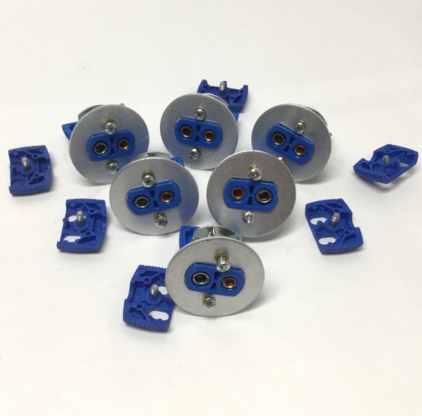 New – Open box Lot of 6 Watlow SKP-T-AT Thermocouple Female Panel Mount Connector Type T, 218°C