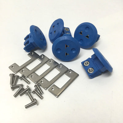 New – Open box Lot of 5 Watlow MPC-T-NAT Thermocouple Mini Panel Insert Female Connector Type T