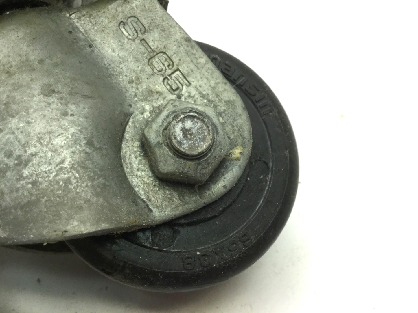Used Lot of 4 Medcaster CN-03NRP-100-SW-HK04 Roller Blade Cart Casters, Swivel