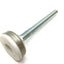 Used Lot of 6 Adjustable Height feet, Foot Diameter: 1.375", Screw: 3/8-16, L: 3.5"