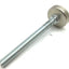 Used Lot of 6 Adjustable Height feet, Foot Diameter: 1.375", Screw: 3/8-16, L: 3.5"