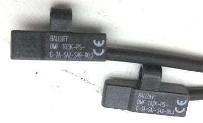 New Lot of 2 Balluff 103K-PS-C-24-SA2-S49-00,3 Magnetic Sensor, Output: PNP NO