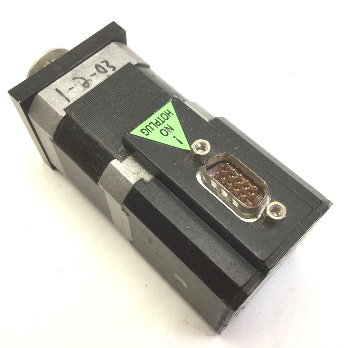 Used Quicksilver SilverMax S17H-3-E-01 Servo Motor, Nema 17, 15-PIN, 48VDC, 4A