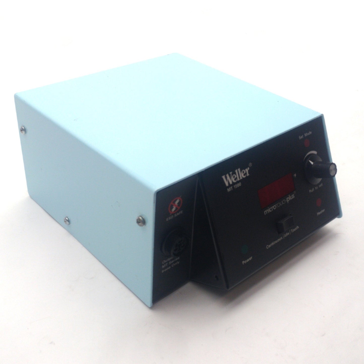 Used Weller MT1500 Soldering Station Power Unit 400-850℉ ±10℉ ESD Safe 120VAC 130W
