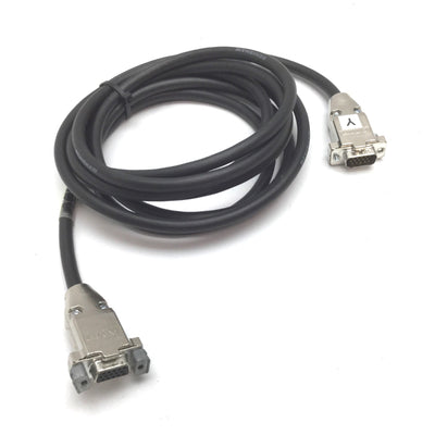 Used Renishaw 1144275C Rev O Encoder Cable, 15-Pin Male to Female, Length: 3 Meters