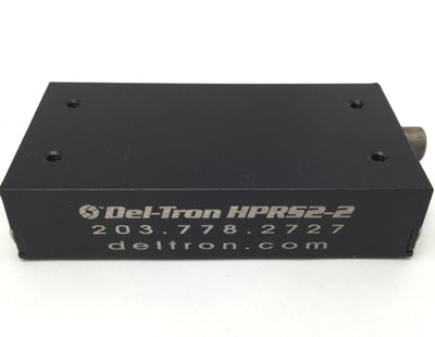 Used Del-Tron HPRS2-2 High Precision Low Profile Crossed Roller Slide 130Lbs 2"Travel