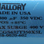 Used Mallory CGS632T350X5L Electrolytic Capacitor 6300μF MFD, 350VDC, ø3 x 6"
