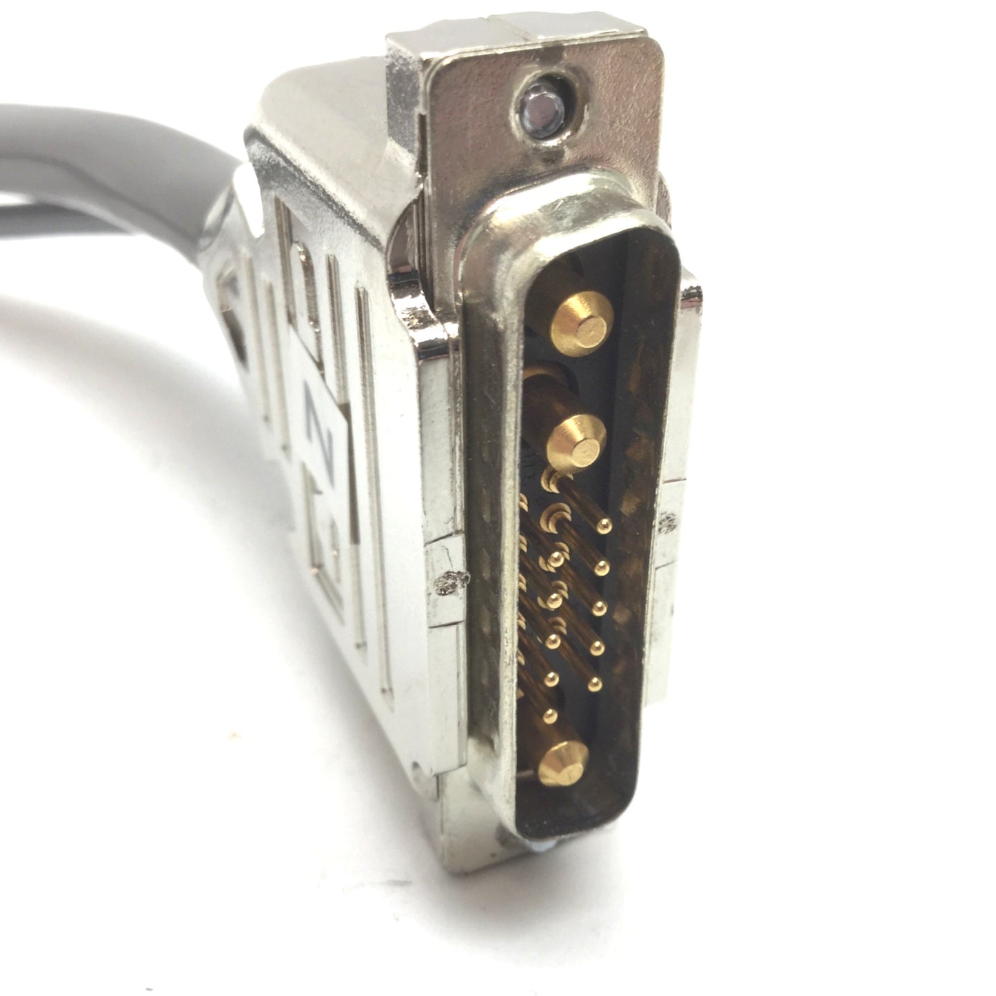 Used Danaher 31-0264 Servo / Linear Motor Cable, 13-Pin Male to Female, Length: 1'