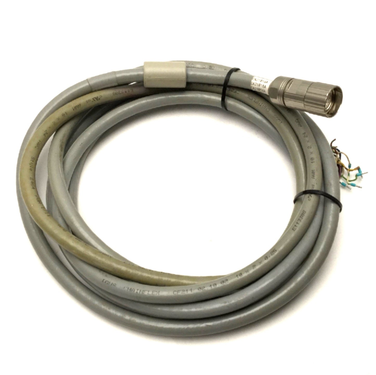 Used Parker 71-025011-15 Rev A. PS Continuous Flex Encoder Feedback Cable 13FT