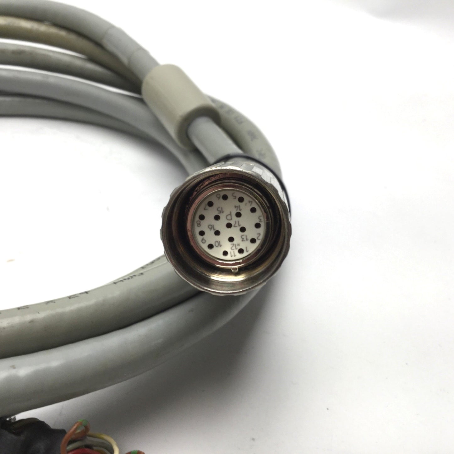Used Parker 71-025011-15 Rev A. PS Continuous Flex Encoder Feedback Cable 13FT