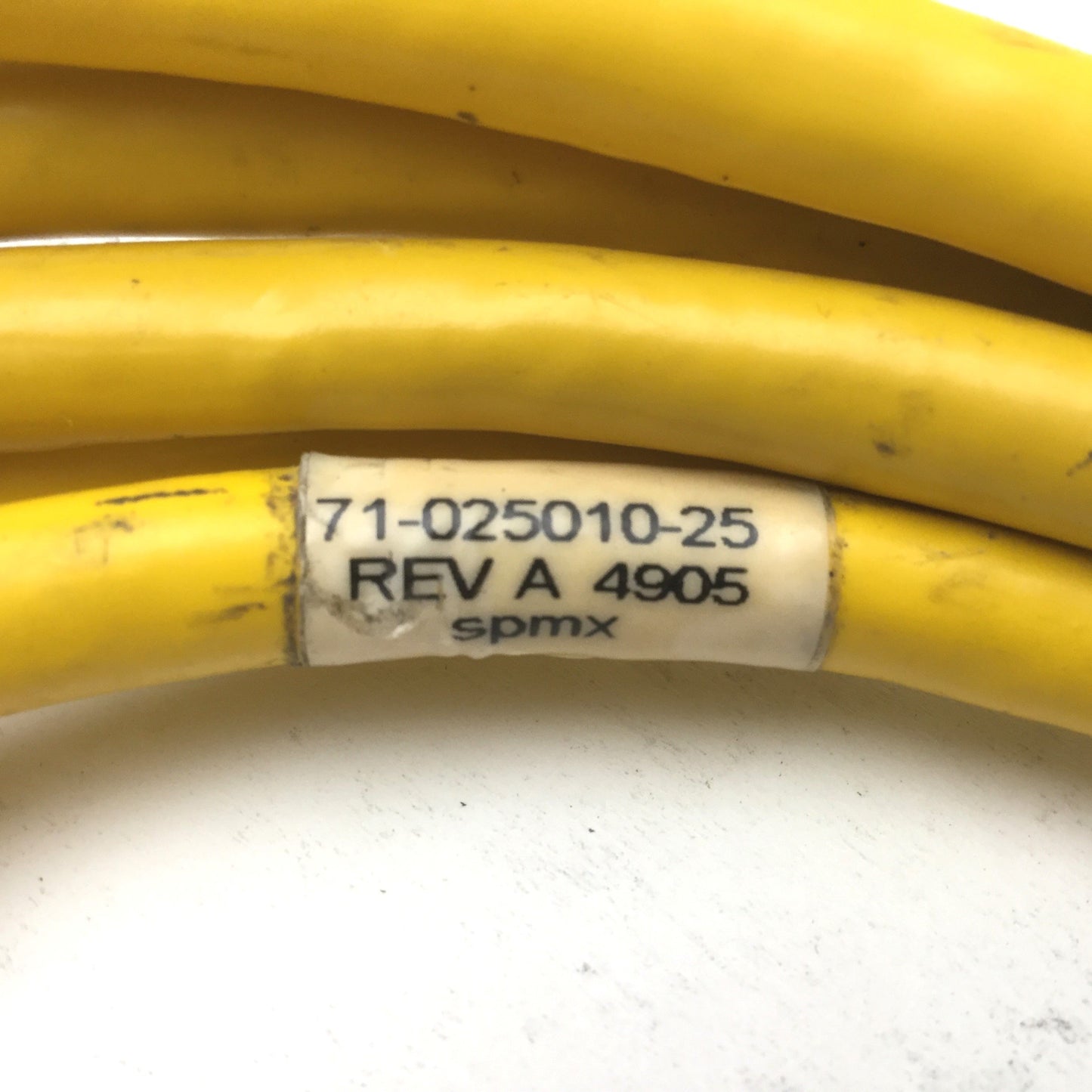 Used Parker 71-025010 Shielded Servo Cable For Static Use, 10Ft, 10 Twisted Pairs