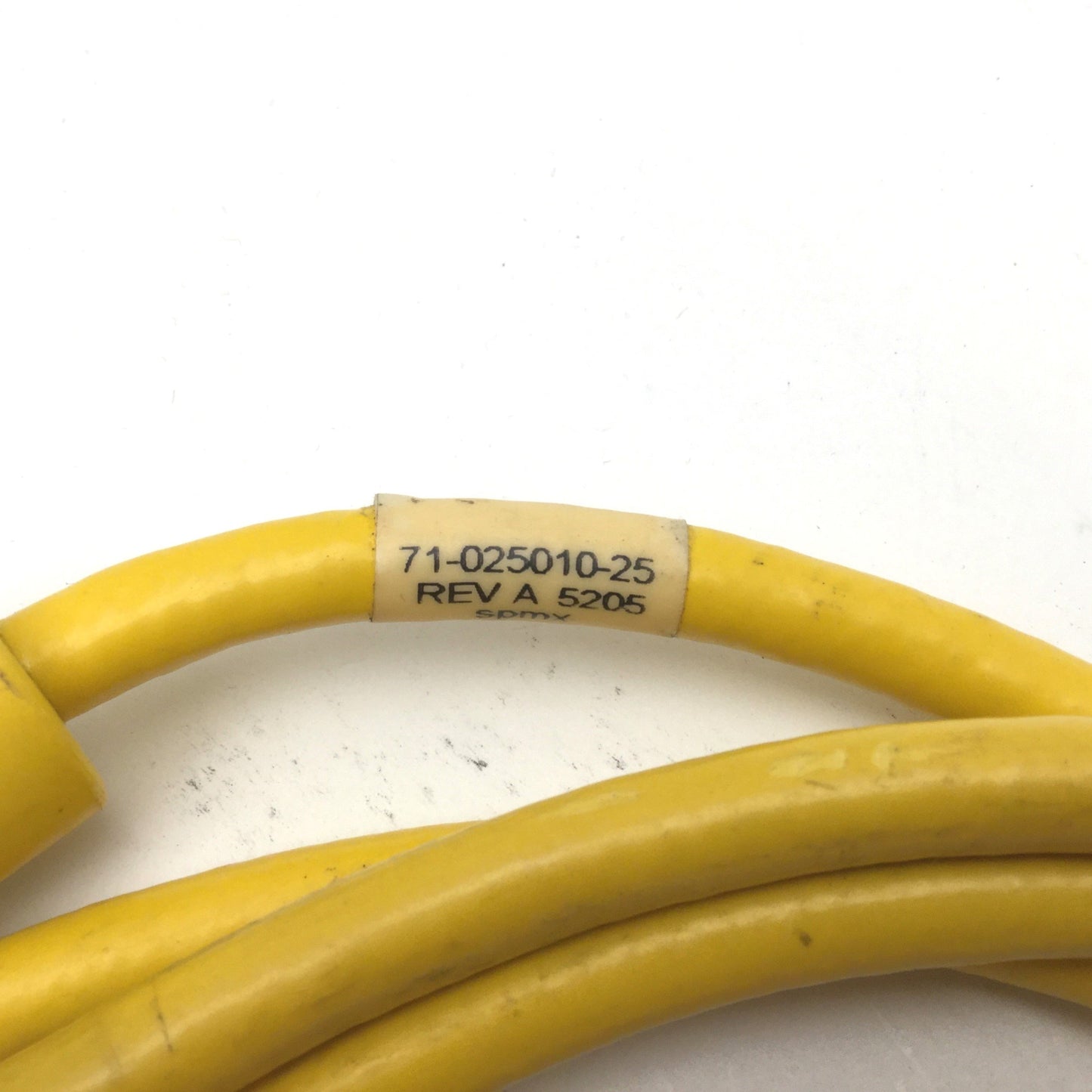 Used Parker 71-025010 Shielded Servo Cable For Static Use, 6', 10 Twisted Pairs 24AWG