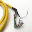 Used Parker 71-025010 Shielded Servo Cable For Static Use, 6', 10 Twisted Pairs 24AWG