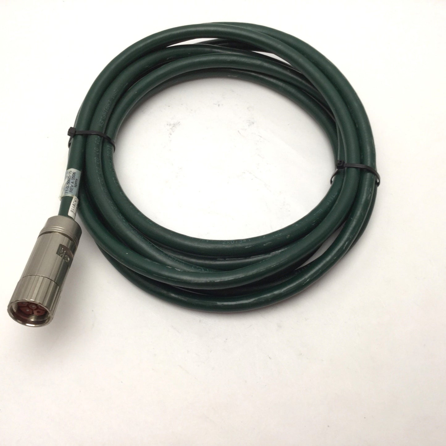 Used Parker 71-025005-15 High Flex Shielded Servo Power Cable Length 14FT 6 Conductor