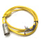 Used Parker 71-025010 Shielded Servo Cable For Static Use, 8', 10 Twisted Pairs 24AWG