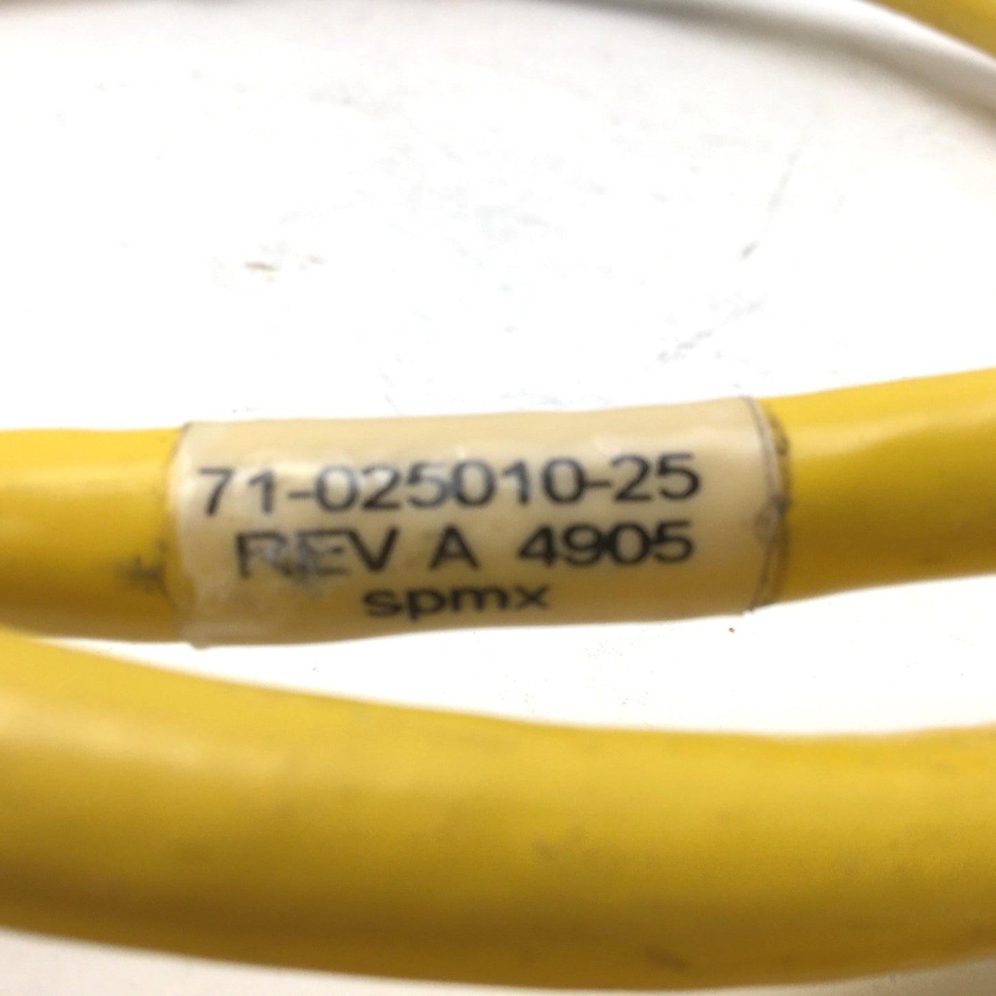 Used Parker 71-025010 Shielded Servo Cable For Static Use, 8', 10 Twisted Pairs 24AWG