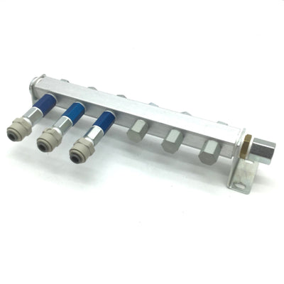 Used Festo PAL-1/8-6 Tiger Classic Manifold Strip, Port: 1/8G, 6 Positions