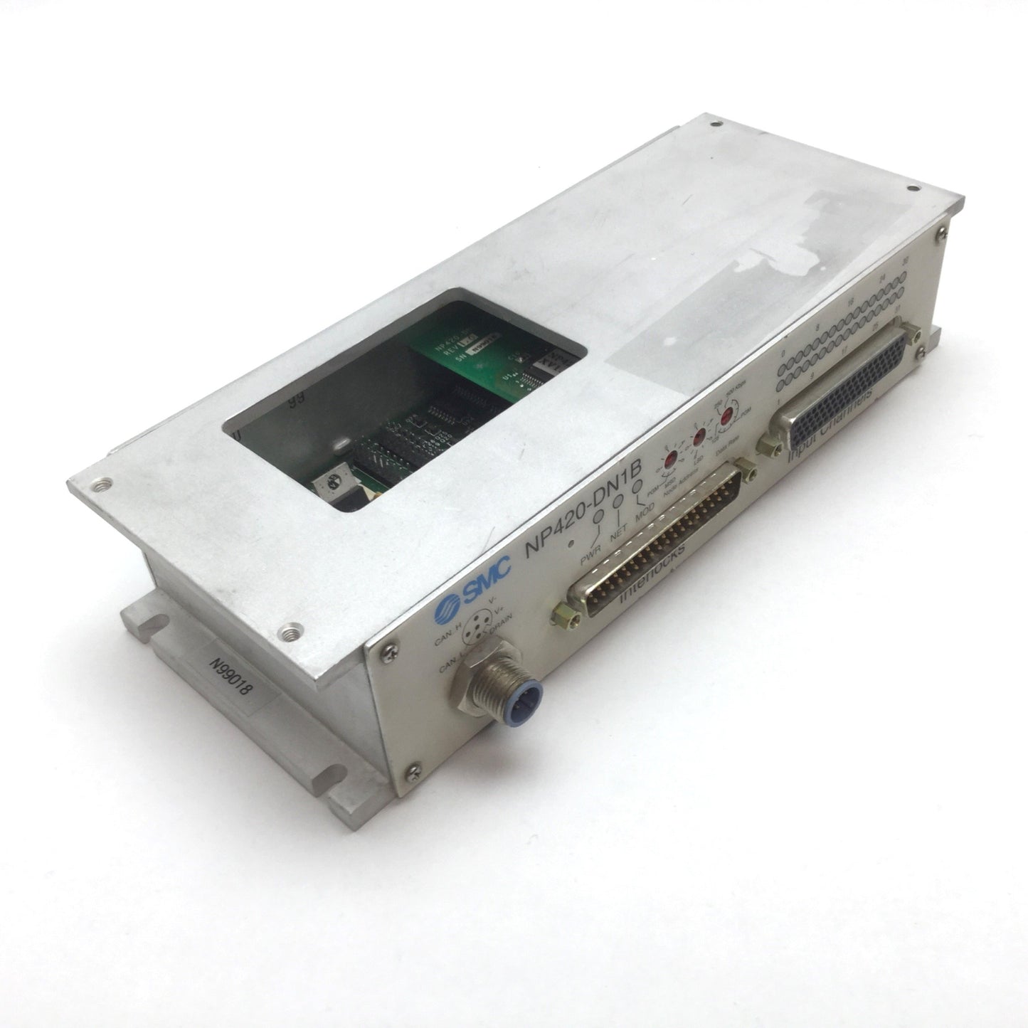 Used SMC NP420-DN1B SI Unit MIO Valve Manifold Controller, 31x Input Channels