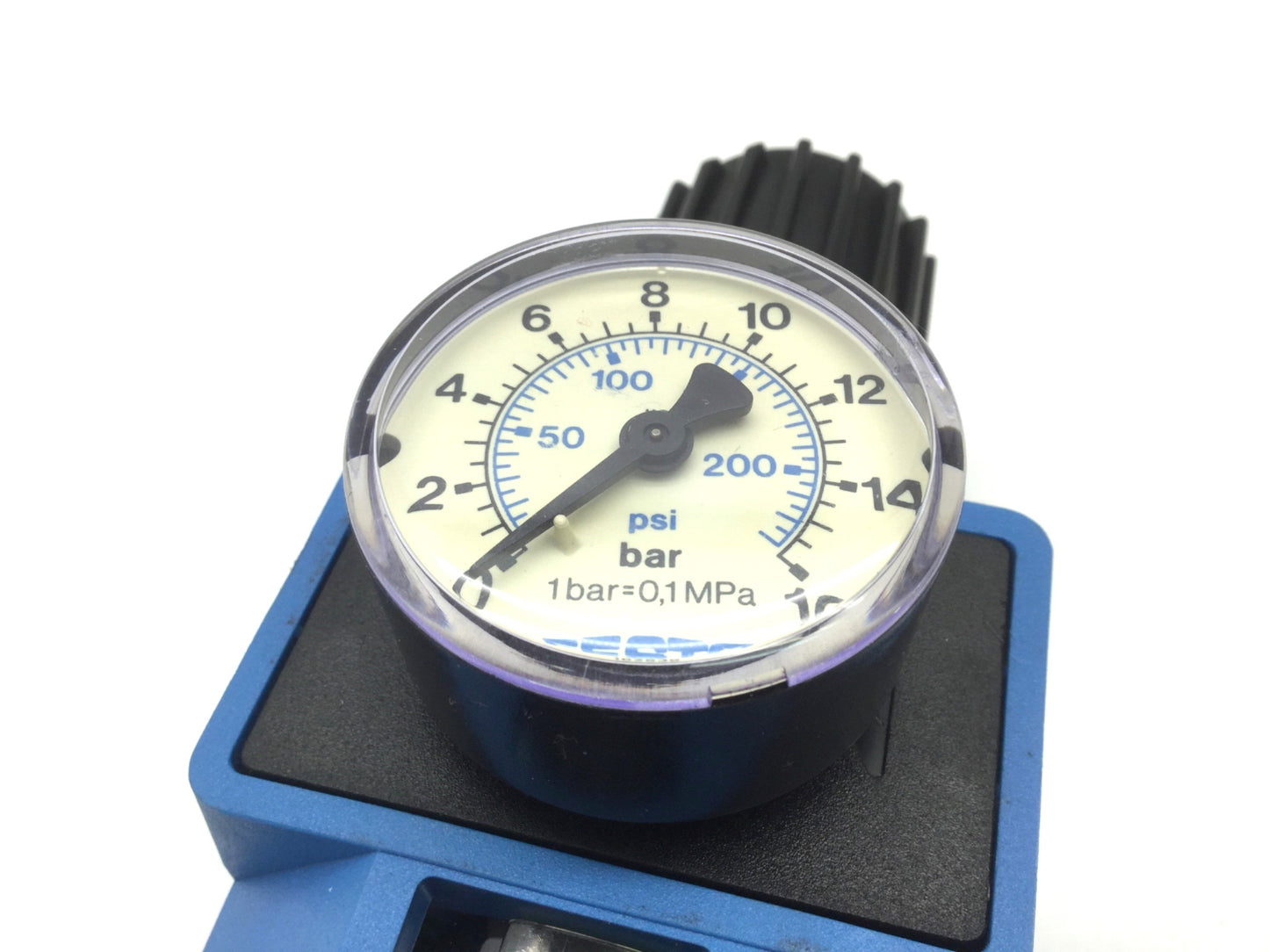 Used Festo LFR-1/2-S-B-NPT Filter Regulator, Fittings: 1/2" Max Inlet: 200PSI, Tested